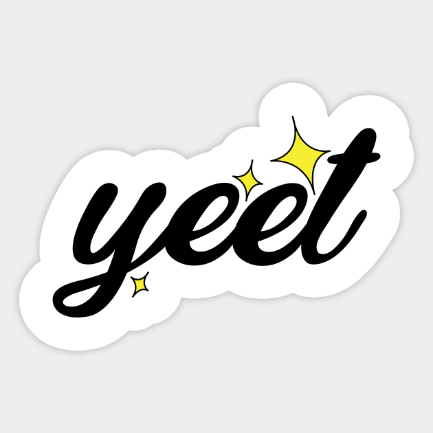 Yeet Sticker by astridvard